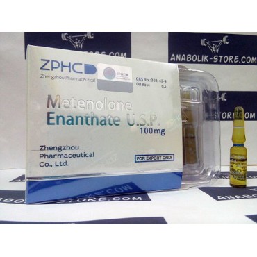 Примоболан Энантат Чжэнчжоу 1 мл - Metenolone Enanthate Zhengzhou Pharmaceutical Co. Ltd